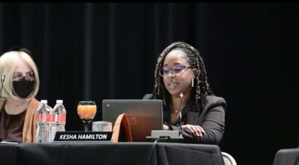 Michigan school board member Kesha Hamilton