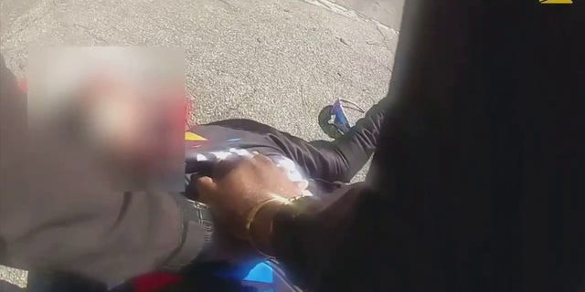 Atlanta Police Officer Jaleel Tulloch provided CPR to a cyclist who collapsed in an intersection.