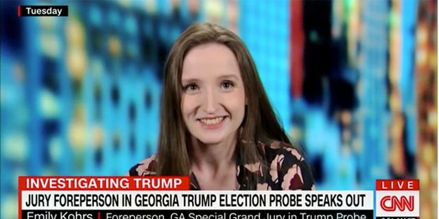 Emily Kohrs, the foreperson on Georgia's grand jury probing Donald Trump, sits down with CNN for an interview. 