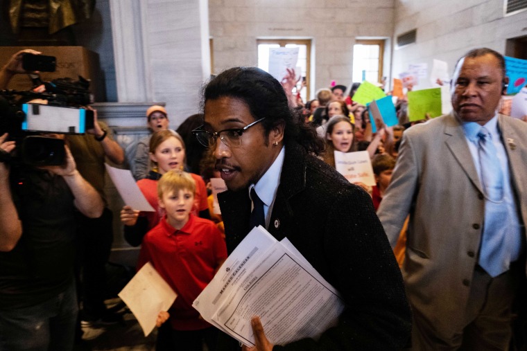 Image: Nashville Students Hold Walkout To Demand Gun Safety In Wake Of School Shooting