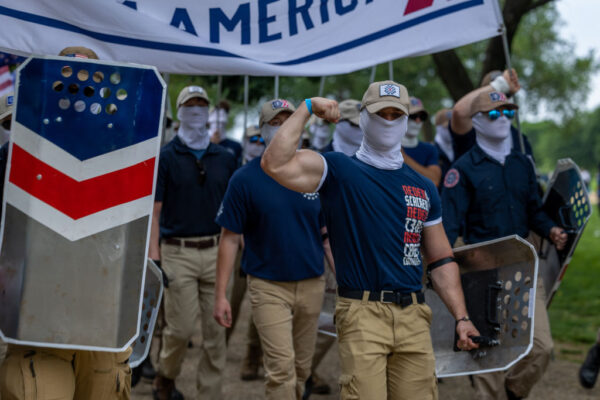 Patriot Front march in Washington