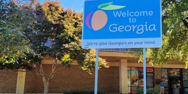 Georgia welcome sign