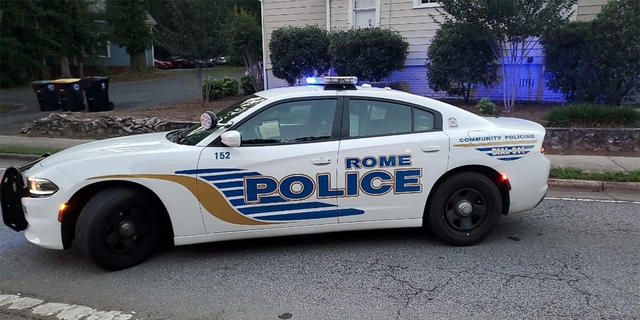 Rome Police car