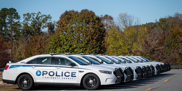 Gwinnett County Police cars