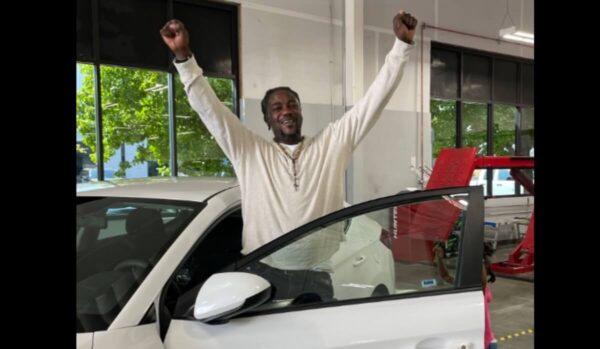 California Single Father of Six Gifted a Car After Riding His Bike 16 Miles Round Trip Daily to His Graveyard Shift to Provide for Family