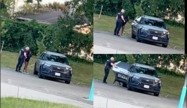 Video of Maryland Cop Kissing Woman Before Joining Her In Back of Patrol Vehicle Sparks Outrage, Jokes on Social Media