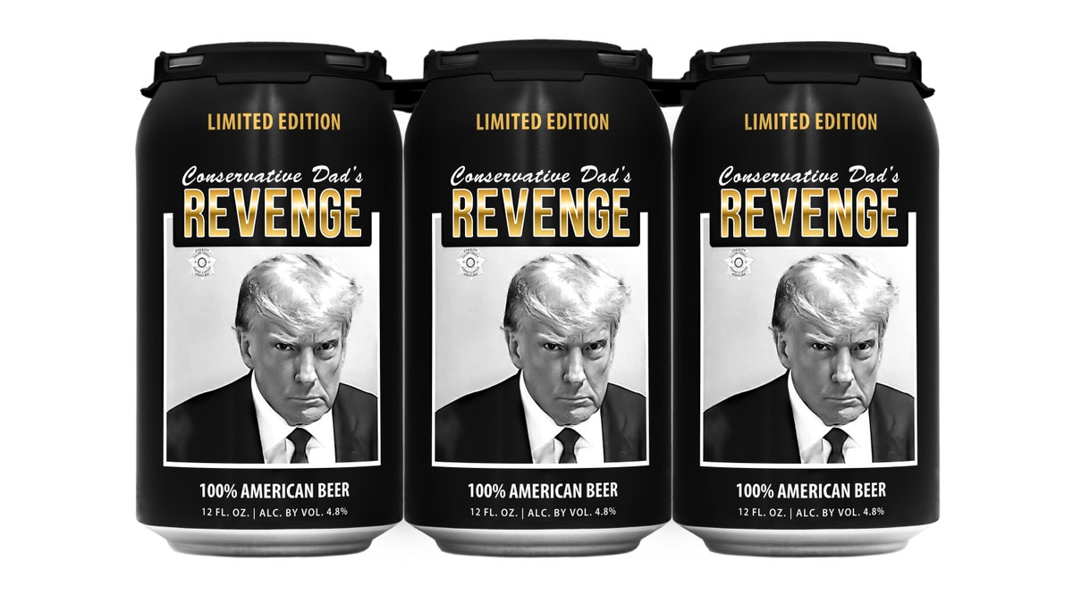 Conservative Dad's Ultra Right Beer - Trump can