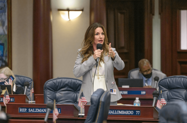 House of Rep Michelle Salzman receiving death threats