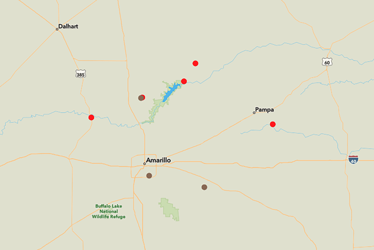 Texas Panhandle Wildfires