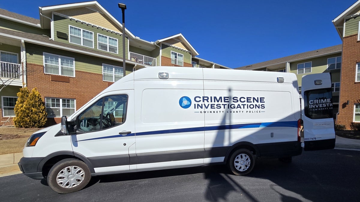 Gwinnett County Police Crime investigation van