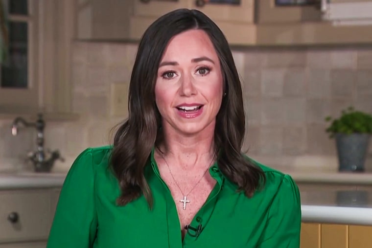 Sen. Katie Britt delivers a response to President Joe Biden's State of the Union.