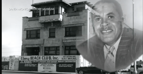 Santa Monica's stole land from Silas White who wanted to build Ebony Beach Club